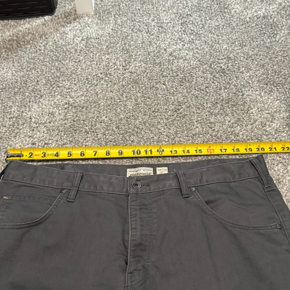 Men’s 40x32 Patagonia Iron Clad Gray Straight Pants Outdoor Hiking - Picture 7 of 8